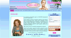 Desktop Screenshot of olivamed.hu